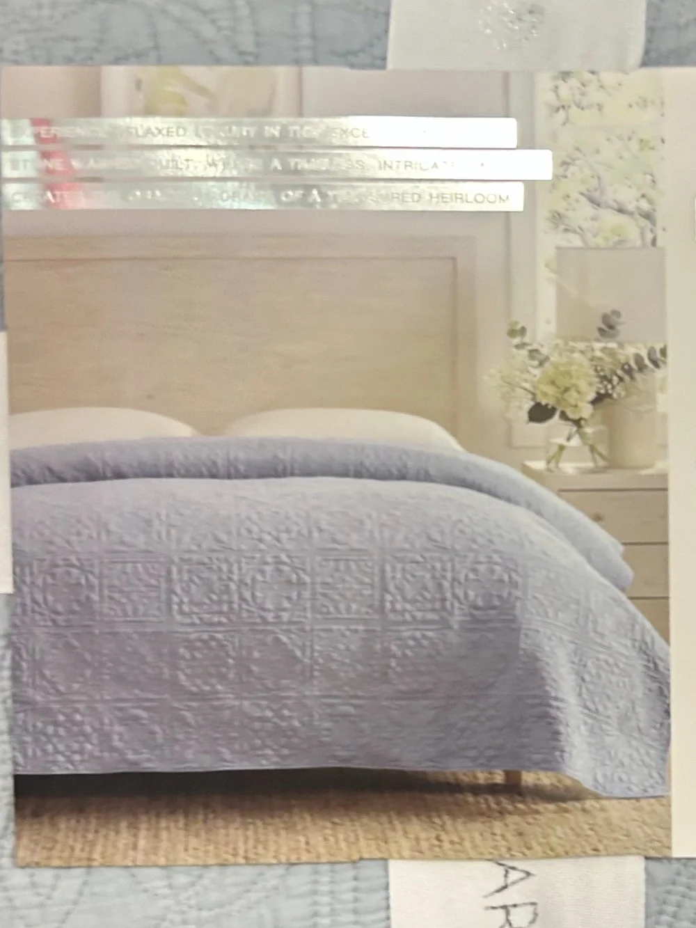 Harlow Gray Queen Stonewashed Quilt 90”x90”